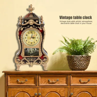 Obrázok produktu pre Vintage hodiny, Vintage budík, Retro budík, Vintage stolové hodiny, Vintage stolové hodiny