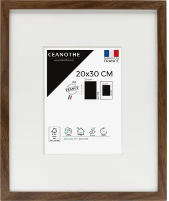 Image de Ceanothe Cadre Photo Wild 20x30 cm Brun