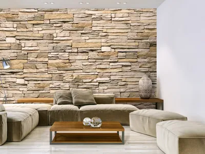 Produktbild von Vlies Fototapete 350x256 cm Tapeten Wandtapete XXL STEINE MAUER f-B-0013-a-a