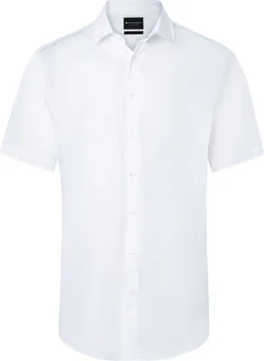 Produktbild von KARLOWSKY Herren Hemd ACTIVE-STRETCH Kurzarm Modern-Fit Weiß M