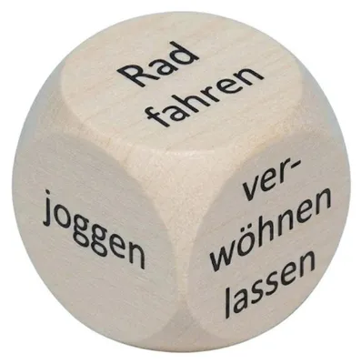 Produktbild von Freizeit Holzwürfel 30 mm Aktivitätswürfel - 1 Stück  - 4141