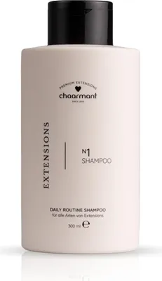 Produktbild von chaarmant Extensions Shampoo 300 ml – N1 Daily Routine für Extensions & Eigenhaar