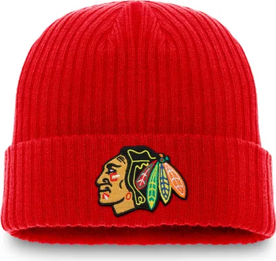 Produktbild von Herren-Wintermütze Chicago Blackhawks NHL A/CAP Beanie mit Umschlag