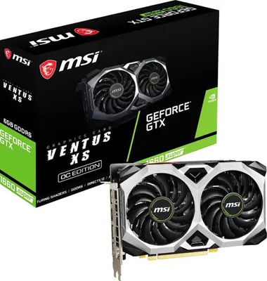 Produktbild von MSI GeForce GTX 1660 SUPER VENTUS XS OC - OC Edition