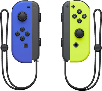 Produktbild von Nintendo Joy-Con Black, Blue, Yellow Bluetooth analógový/digitálny gamepad Nintendo Switch