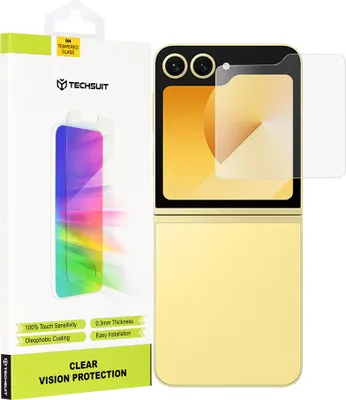 Obrázek produktu pro Techsuit ochranné sklo 9H pro Samsung Galaxy Z Flip 6 - Transparentní KP36653