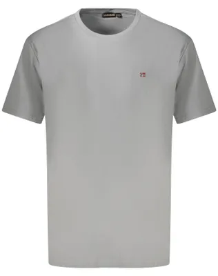 Produktbild von Stilvolles Herren T-Shirt Grau - Kurzarm, Regular Fit, Baumwolle