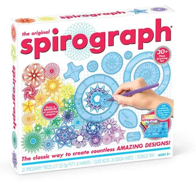 Produktbild von Spirograph - 33978 - Kit mit Filzstiften - Bastelset, Weiß