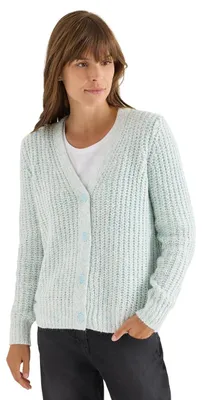 Immagine prodotto di Cardigan Cecil, colore blu melange sbiadito, taglia L