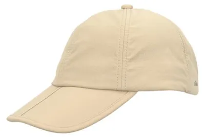 Balke leichte Baseball Cap mit UV-Schutz 50+ und Knickschirm in beige