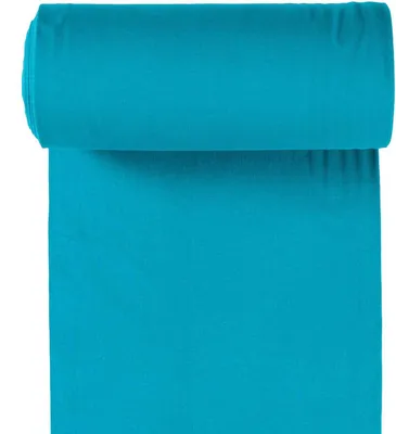 Produktbild von 10m Rolle Bündchenstoff Uni 35/70cm Schlauchware  Jersey Bezugsstoff