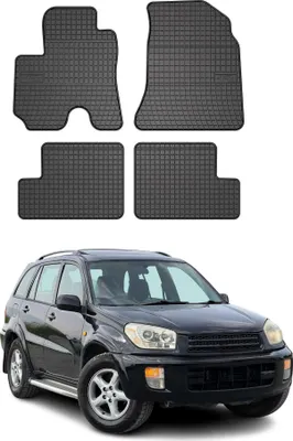 Immagine prodotto di 2000-2005 Toyota RAV4 tappetini in gomma nera 4 pz