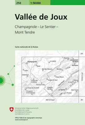 Obrázek produktu pro Vallée de Joux 1: 50 000
