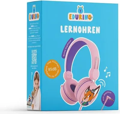 Produktbild von Edurino 62902013, Kabelgebunden, Musik/Alltag, Kopfhörer, Pink