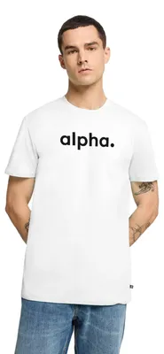 Produktbild von Spreadshirt Stromberg Firmenschriftzug von Alpha Männer Premium T-Shirt, 4XL, Weiß