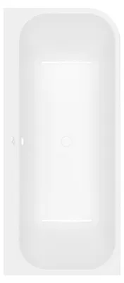 Produktbild von Villeroy & Boch Architectura Bad Asymmetrisch 180x80cm White Alpine