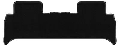 Produktbild von Velours-Fußmatten Hinten für Renault Scenic III 2009-2016 (Minivan) – 2-tlg, Schwarz, passgenau – Wielganizator LUX