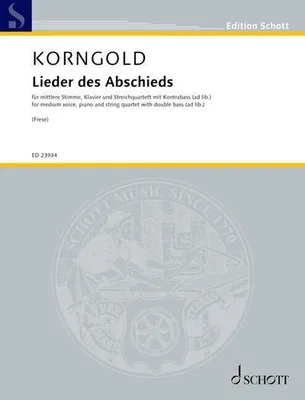 Zdjęcie produktu dla Lieder des Abschieds