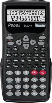 Image de Rebell RE-SC2040BX Rebell SC2040 Wissenschaftlicher Taschenrechner schwarz