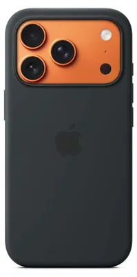 Produktbild von iPhone 17 Pro Silicone Case mit MagSafe – Schwarz