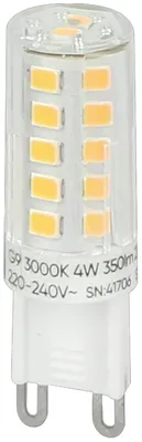 Productafbeelding van LED Line LED Insteeklamp G9 Helder - 4W 350lm 3000K - Warmwit - Vervangt 35W