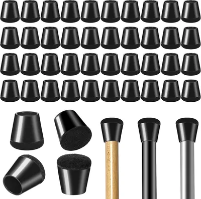 Productafbeelding van Stoelpootbeschermers 14-20 mm, 40 stuks, TPR en vilt, voor meubels