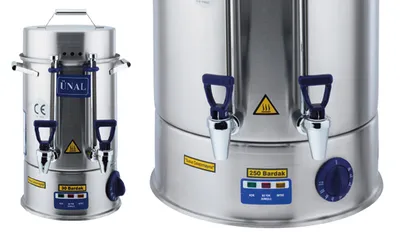 Produktbild von Ünal Samowar Semaver 8 lt. Teemaschine Elektrischer Teekocher Caymakine