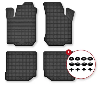 Zdjęcie produktu dla Dywaniki korytkowe do: Seat Leon I 1999-2005 hatchback 4 szt. ze stoperami