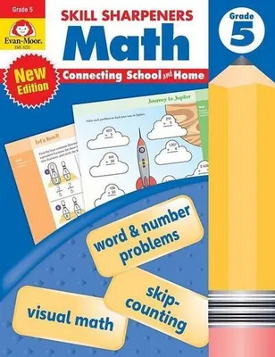 Zdjęcie produktu dla Skill Sharpeners: Math, Grade 5 Workbook