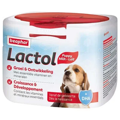 Produktbild von Beaphar Lactol Säuglingsmilch für Welpen 250g mit DHA