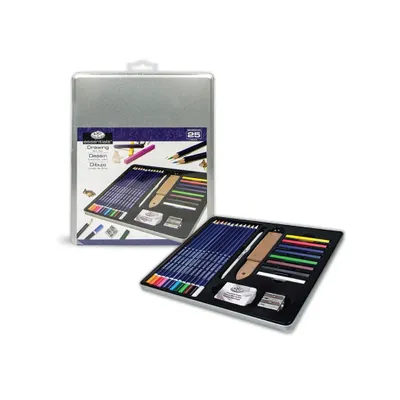 Produktbild von Royal & Langnickel Stillleben-Zeichenkunst-Set, 25er-Pack