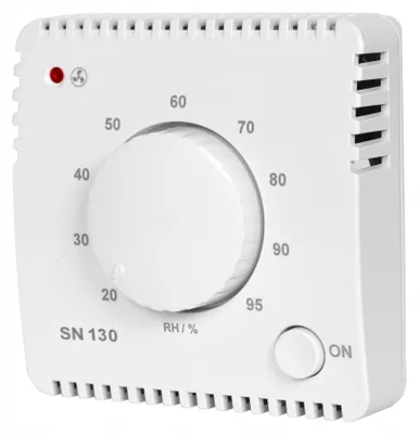 Produktbild von Luftfeuchtigkeitssensor Elektrobock SN130 Wandmontage für Ventilatoren 2300 W 230 V