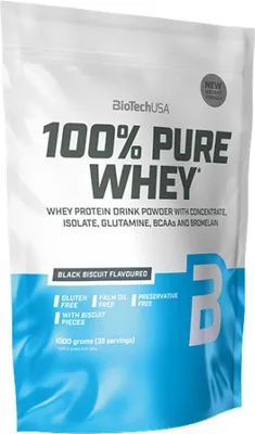 Immagine prodotto di BioTech USA 100 % PURE WHEY - 1000 g Biscotto nero