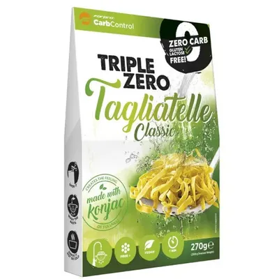 Produktbild von Triple Zero Konjak NudelnTagliatelle 270g / vegan / glutenfrei / keto
