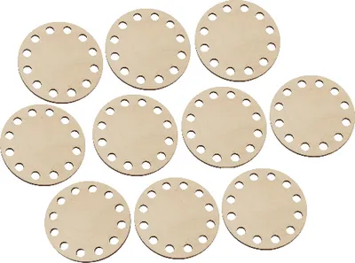 Zdjęcie produktu dla baza drewniana 10 cm DO KOSZYKA 10 sztuk