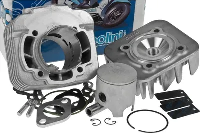 Obrázok produktu pre Sada valcov Polini For Race, 70 ccm, priemer 47,6 mm, hliník, AC, pre Piaggio Typhoon 50