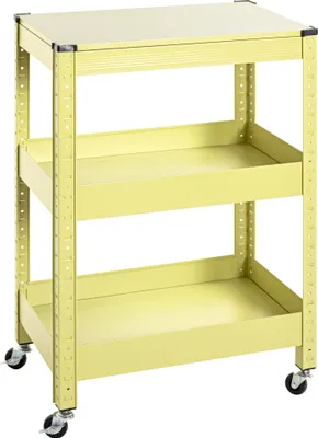 Produktbild von HAKU Servierwagen grün - Metall, B/H/T: 50x75x32 cm