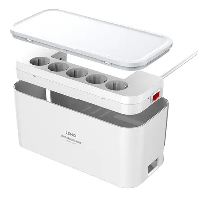Produktbild von Multifunktionale Haushaltssteckdose, Mehrlochsteckdose, USB-Steckdosenleiste