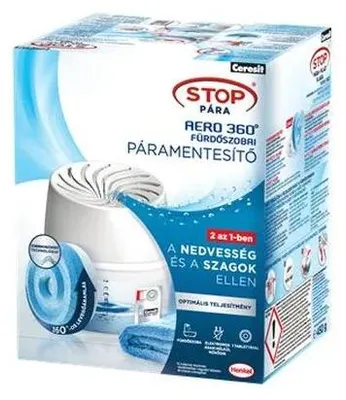 Pohlcovač vlhkosti do kúpeľne, HENKEL "Stop Vlhkostit Aero 360"