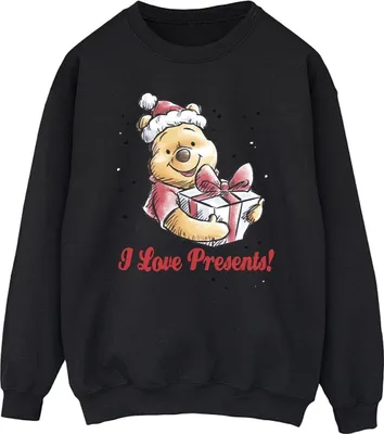 Produktbild von Disney - "Presents" Sweatshirt für Herren BI50802 (4XL) (Schwarz)