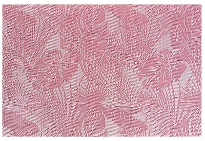 Imagen del producto de Manteles individuales de hojas, 100% PVC, permeables, de 30x45 cm, color rojo