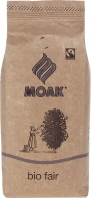Produktbild von Moak Organic Fair | ganze Bohne | 500g
