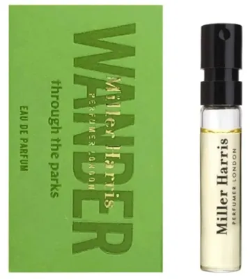 Productafbeelding van Miller Harris, Wander Through The Parks, Eau de Parfum, uniseks, 2 ml sampleflesje