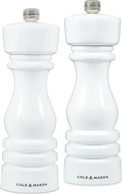Zdjęcie produktu dla Cole&Mason London Buche weiss glänzend Geschenkset 18 cmLondon White Gloss Gift Set 18 cm