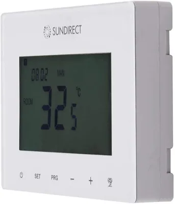 Productafbeelding van Sundirect PE380 Plus 30x120cm - 380 Watt infraroodverwarming + Smart1.0 wandthermostaat, batterijgevoed - Kan aan de muur of aan het plafond worden gemonteerd