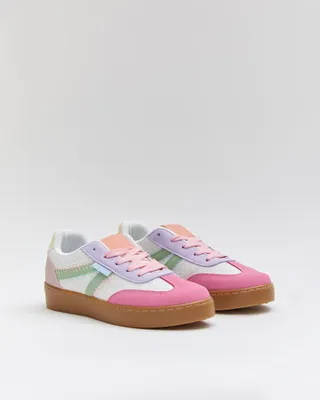 Produktbild von Sneakers Wit Colored Canvas