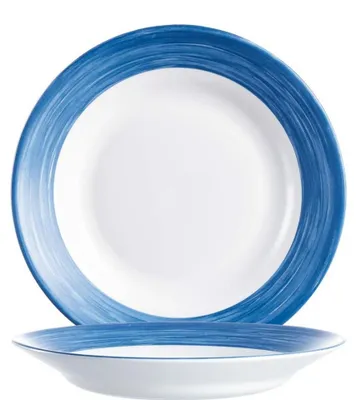Produktbild von Brush Blue Jean Teller tief 22,5cm - 6 Stück