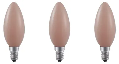Produktbild von SPL E14 LED Filamentlampe C35 4,5W 1900K Extra Warmweiß Dimmbar 3 Stück