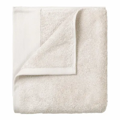 Zdjęcie produktu dla Blomus RIVA zestaw 4 ręczników dla gości, ręcznik dla gości, ręcznik do rąk, bawełna, moonbeam, 30 x 30 cm, 69130