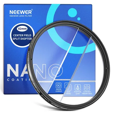 Image de Filtre dioptrique pour objectif de 82 mm, fabriqué en verre optique K9